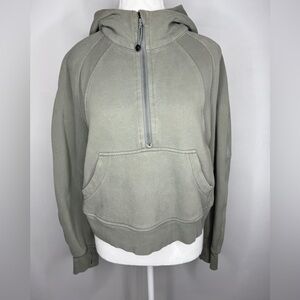 Lululemon Scuba Half-zip - grey sage